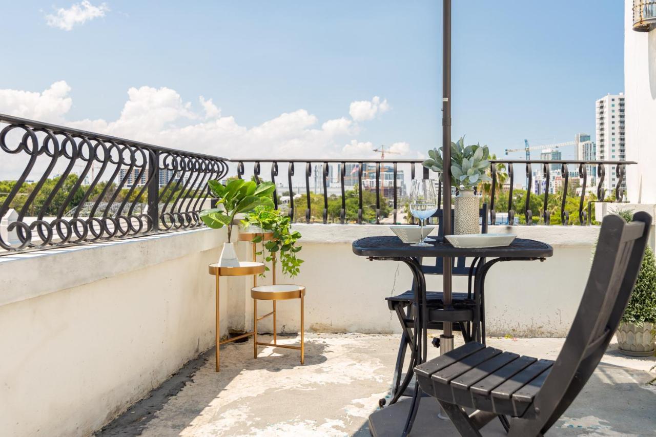 Home Miami Downtown With Balcony - 5 Minutes From Wynwood & Port - Art District Near Beach ภายนอก รูปภาพ