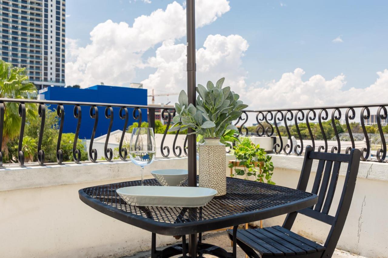 Home Miami Downtown With Balcony - 5 Minutes From Wynwood & Port - Art District Near Beach ภายนอก รูปภาพ