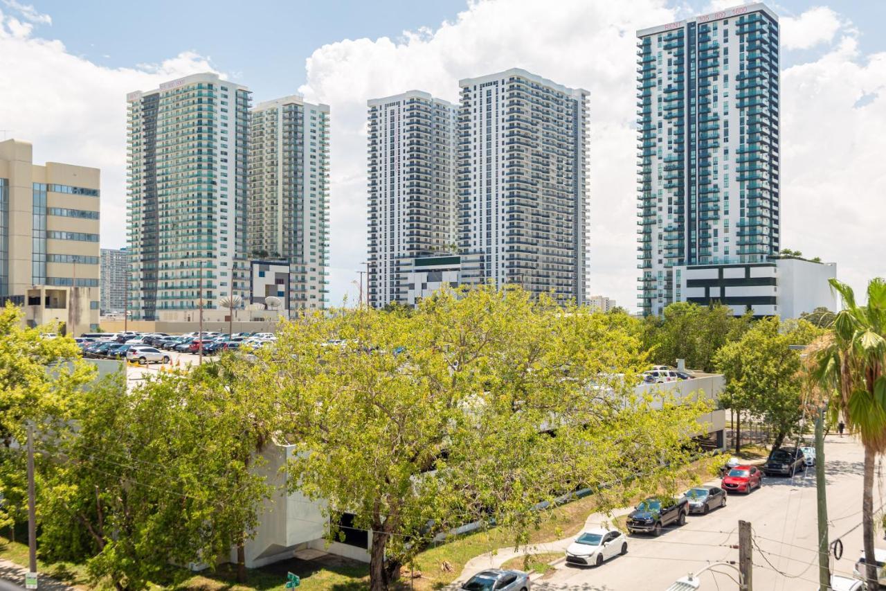 Home Miami Downtown With Balcony - 5 Minutes From Wynwood & Port - Art District Near Beach ภายนอก รูปภาพ